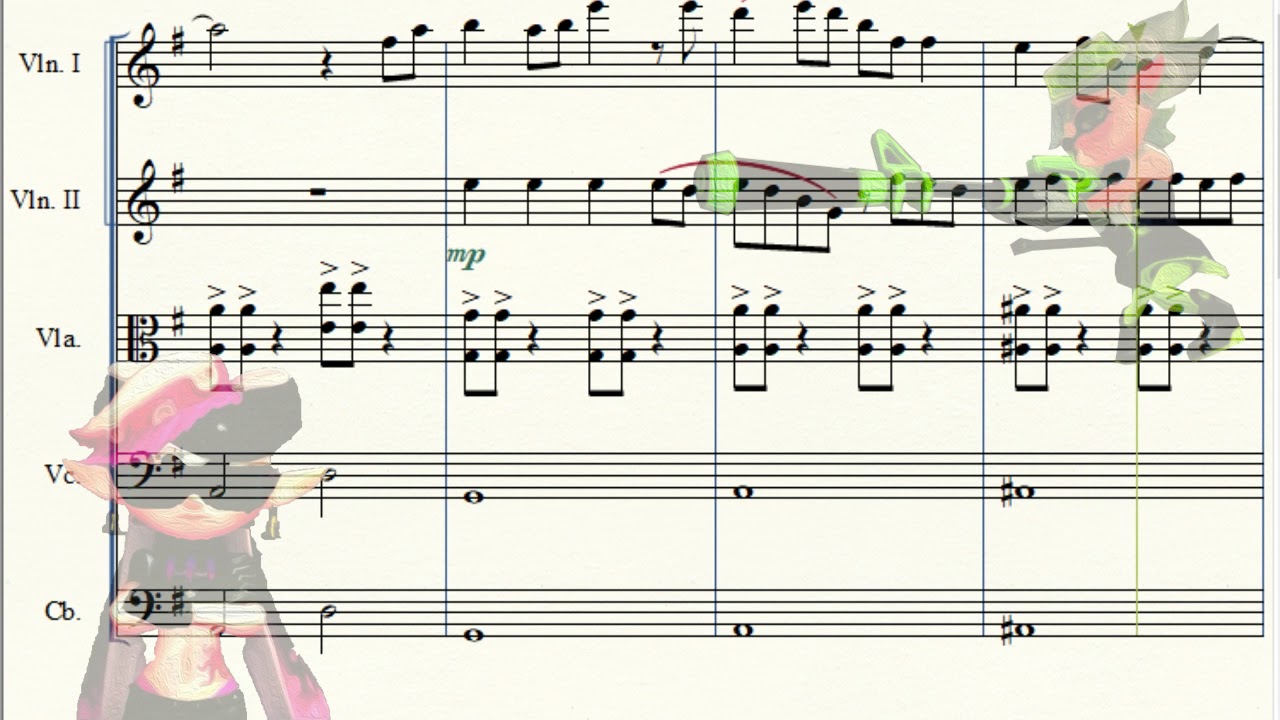Tidal Rush (Splatoon 2) Strings Arrangement