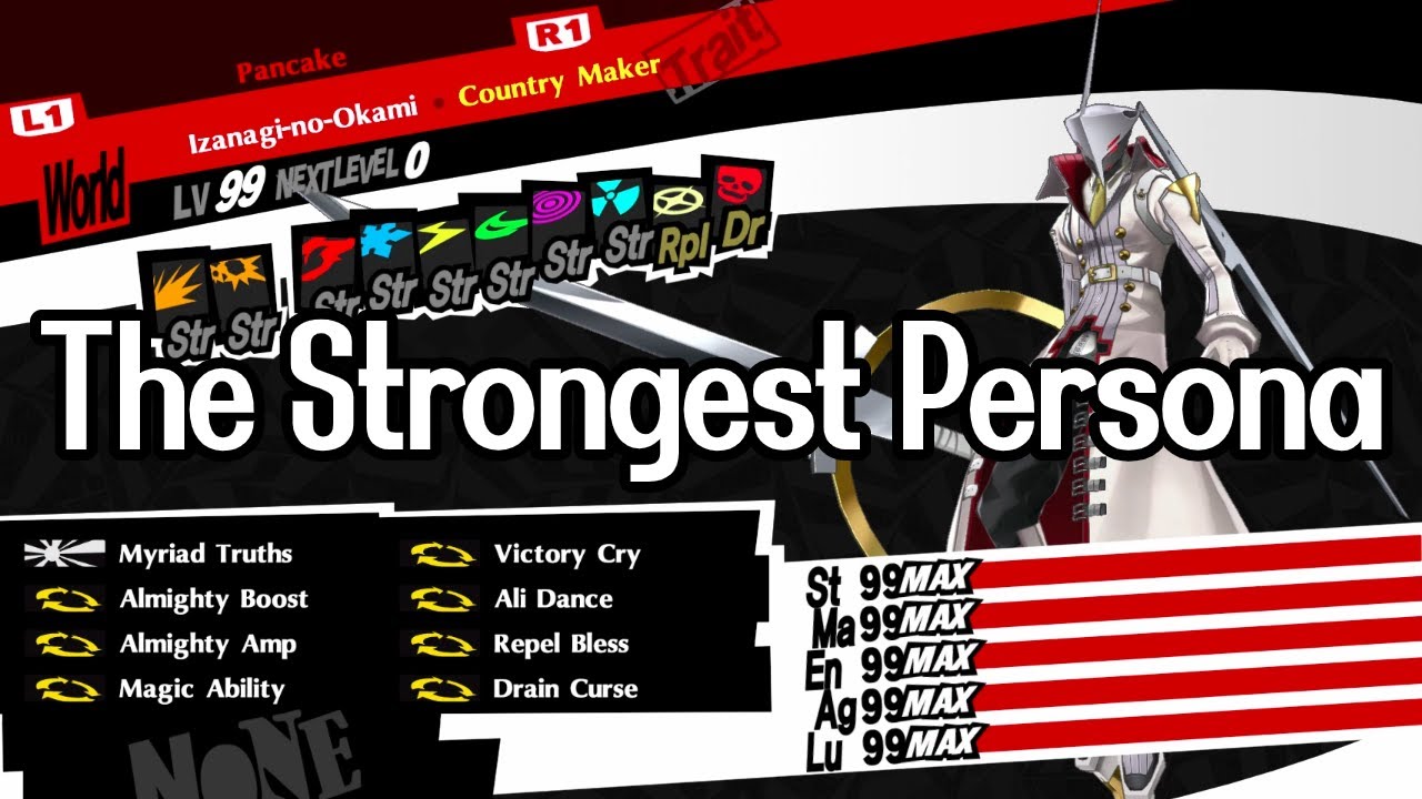 Breaking the Game with Izanagi-no-Okami - P5R Build