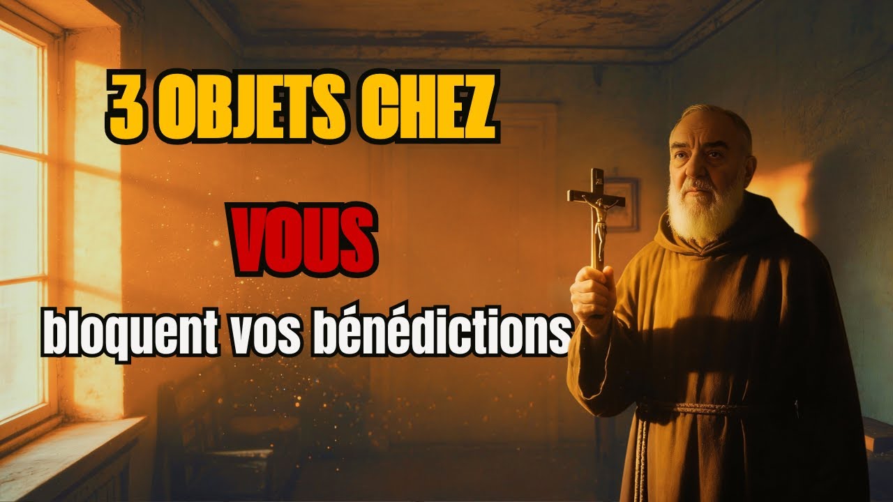 3 Objets dans Votre Maison qui BLOQUENT les Bénédictions — Padre Pio a Révélé