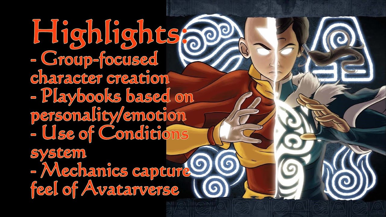 Avatar Legends The Roleplaying Game - A Review