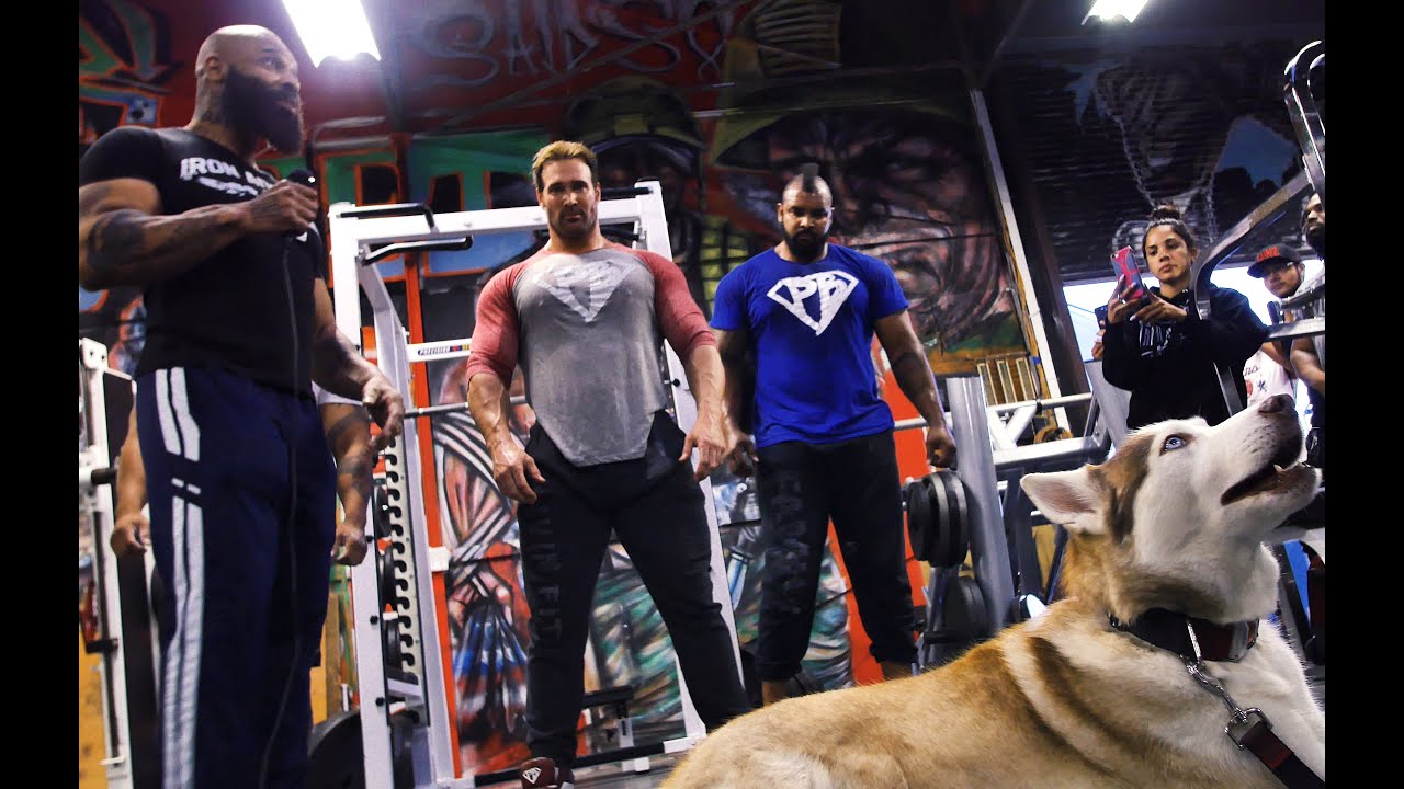 CT Fletcher Introduces Mike O'Hearn The Titan! BIRTHDAY SQUAT TEASER!