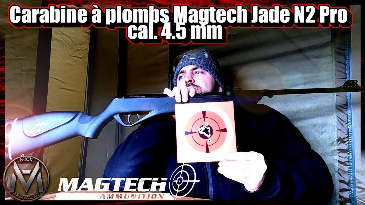MAGTECH JADE PRO N2 cal 4.5 mm Une précision de fou !