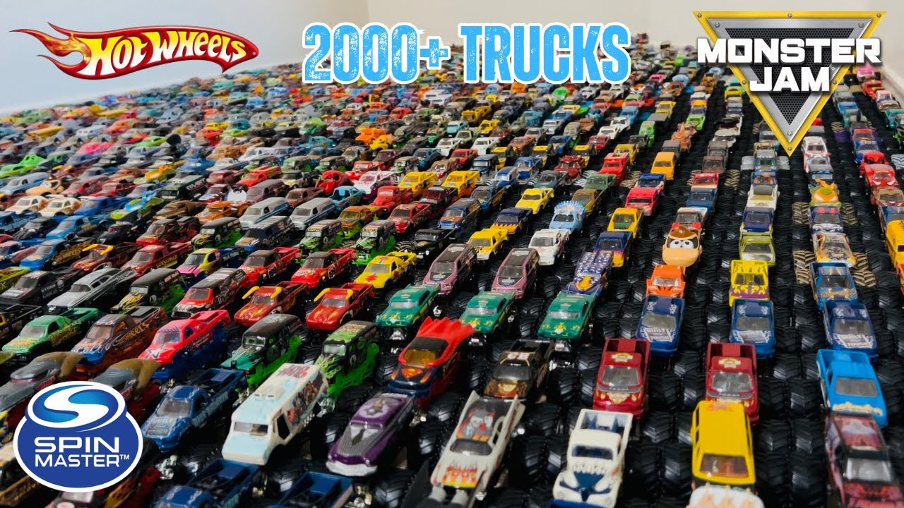2025 Updated Monster Jam Diecast Collection (2,000+ TRUCKS!)