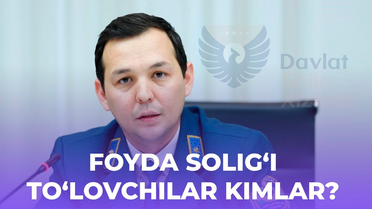 Foyda solig'ini kimlar to&lsquo;laydi?