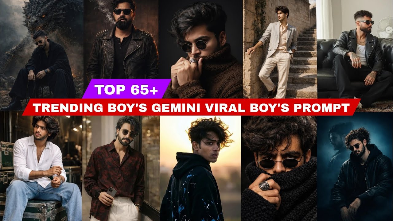 Топ-65+ популярных вирусных подсказок для мальчиков-Близнецов | google gemini boy's prompt | Виру...