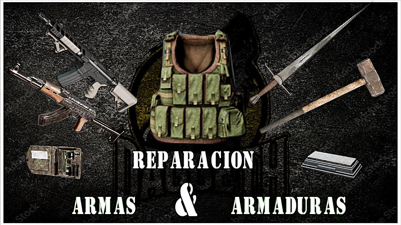 SCUM 0.6 TUTORIAL Español Latino - COMO REPARAR ARMAS Y ARMADURAS (Trucos)