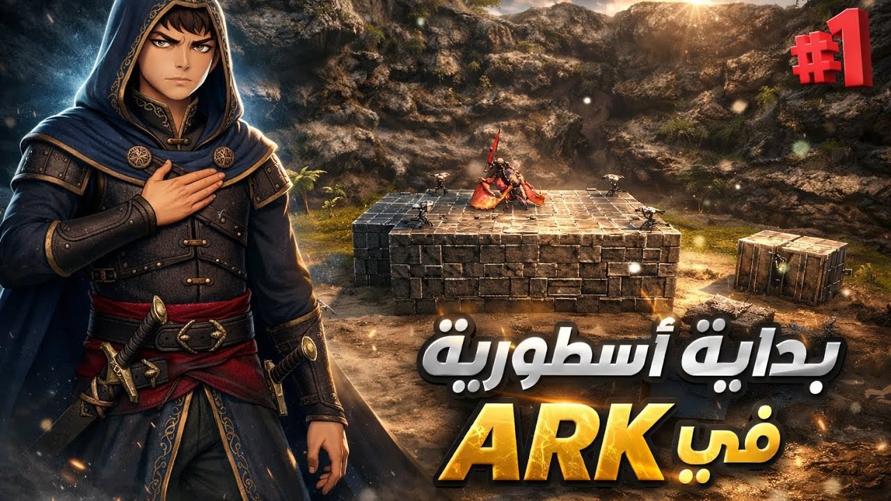 سلسلة رمضان 🌝☄️ #حلقة1 |بداية أسطورية🩸🩸||ARK RAMDAN||