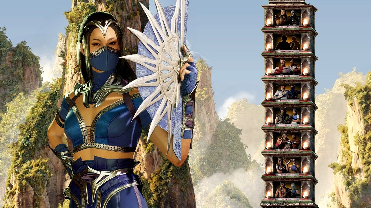 Mortal Kombat 1 - Kitana Klassic Tower (VERY HARD) NO MATCHES LOST