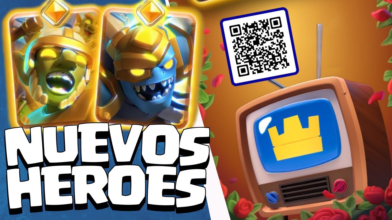 2 NUEVOS HÉROES y BANNER GRATIS de Clash Royale 📺 TV ROYALE