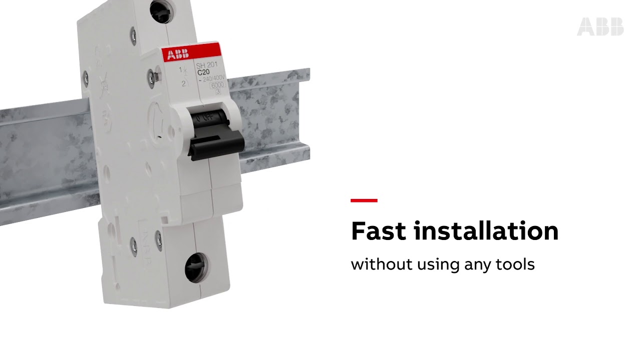 How to Install SH200 MCBs