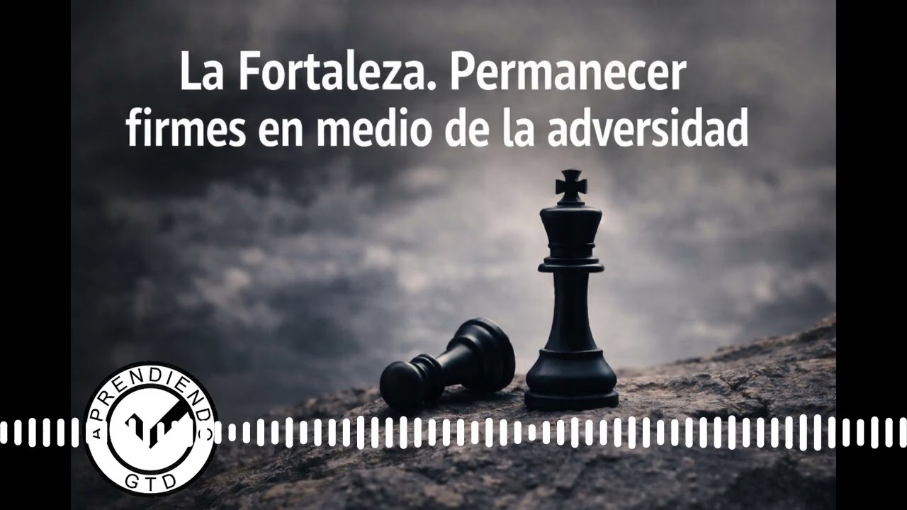 179 Aprendiendo GTD - La Fortaleza. Permanecer firmes en medio de la adversidad