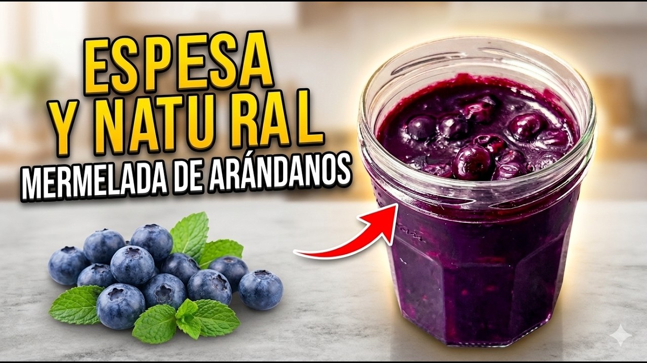Mermelada de Arándanos Sin Azúcar | Receta para Diabéticos