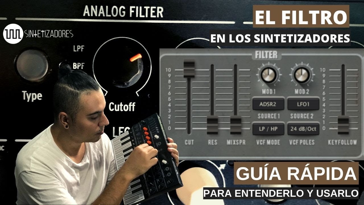 El filtro en los sintetizadores – Guía rápida para entenderlo y usarlo - Lección 4