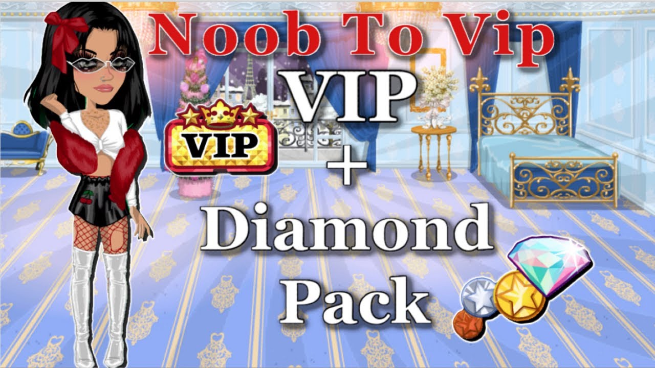 Vip + Diamond Pack -Noob To Vip - Msp