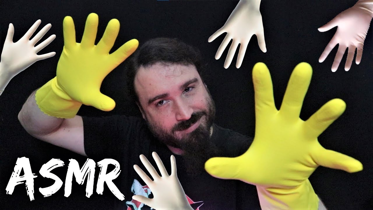ASMR MULTIPLES GUANTES DE LATEX QUE TE EXPLOTARA LA CABEZA DE  GUSTOSICO MAXIMO | FER FANTASY #asmr