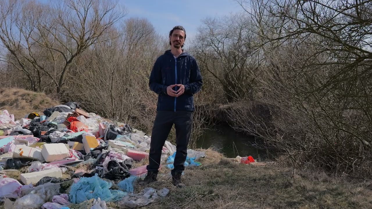 Deșeuri ilegale pe malul Someșului Mic (Cluj) – Garda de Mediu sesizată