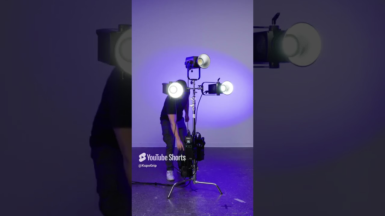 3 Lights - One Stand | Kupo 3-Way Baby Adapter