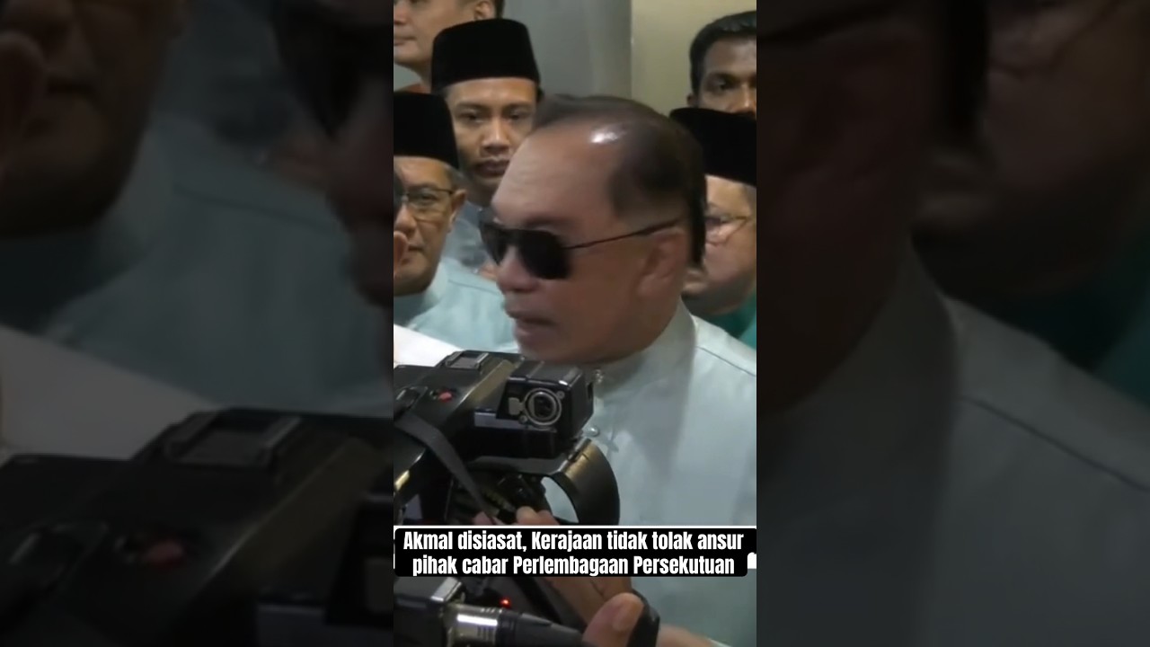 Akmal disiasat, Kerajaan tidak tolak ansur pihak cabar Perlembagaan Persekutuan #AWANI745