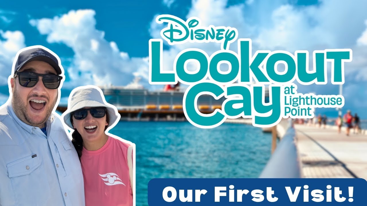 Наш первый визит на Disney Lookout Cay в Lighthouse Point | Новейший остров Диснея!