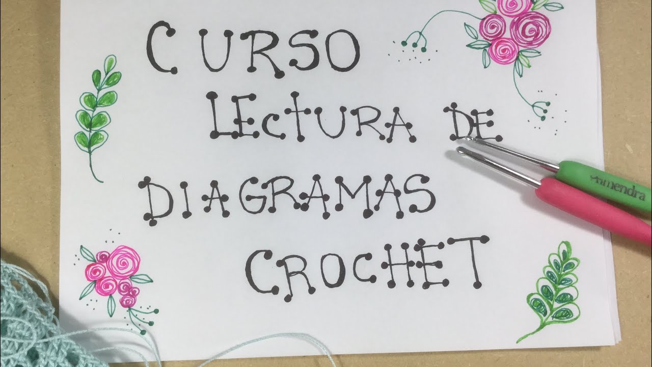 Cómo leer diagramas o patrones en crochet (1) paso a paso