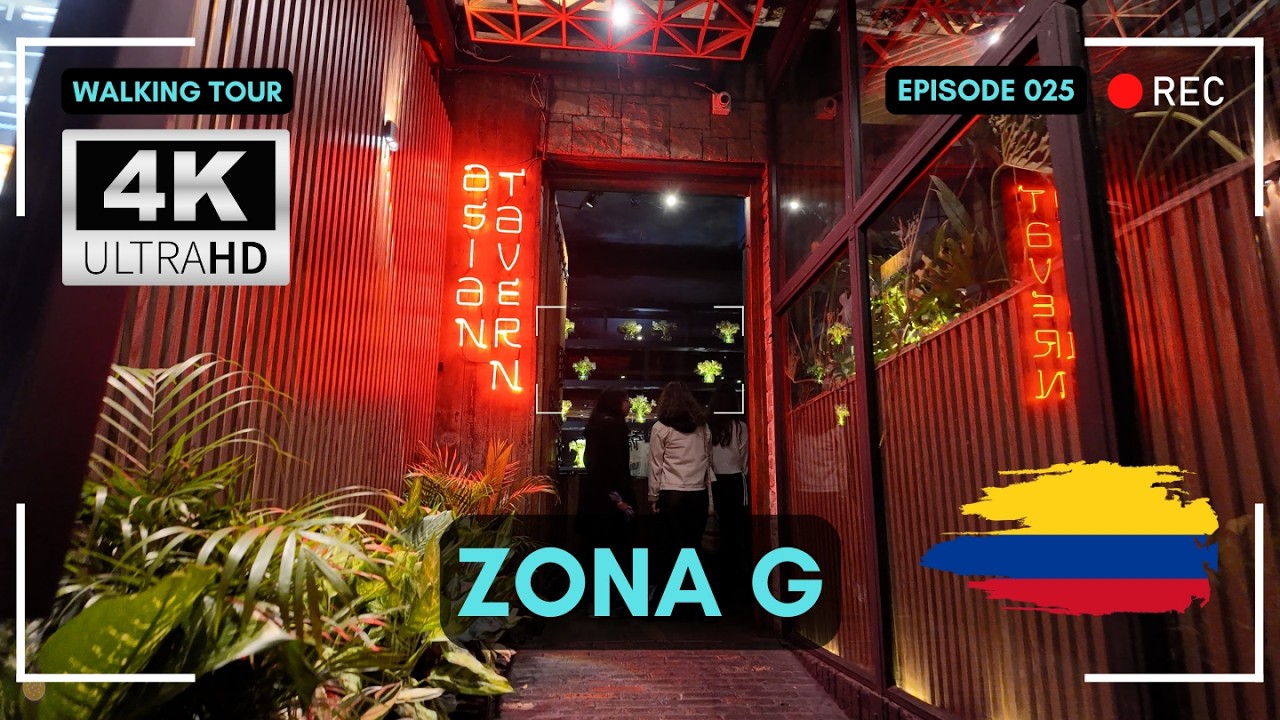 Zona G Walking Tour 🇨🇴 Chapinero, Bogota, Colombia