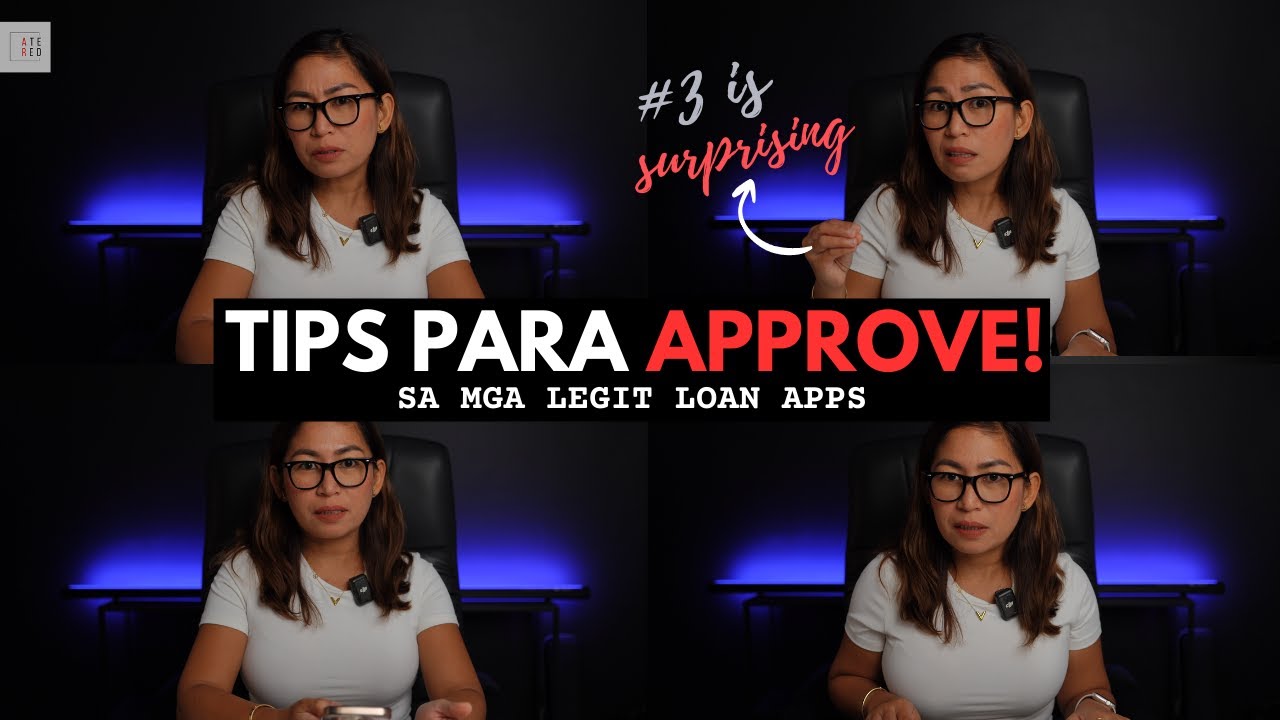 Tips Para Ma Approve sa Legit Loan Apps | Utang Talk w Ate Red Ep 20