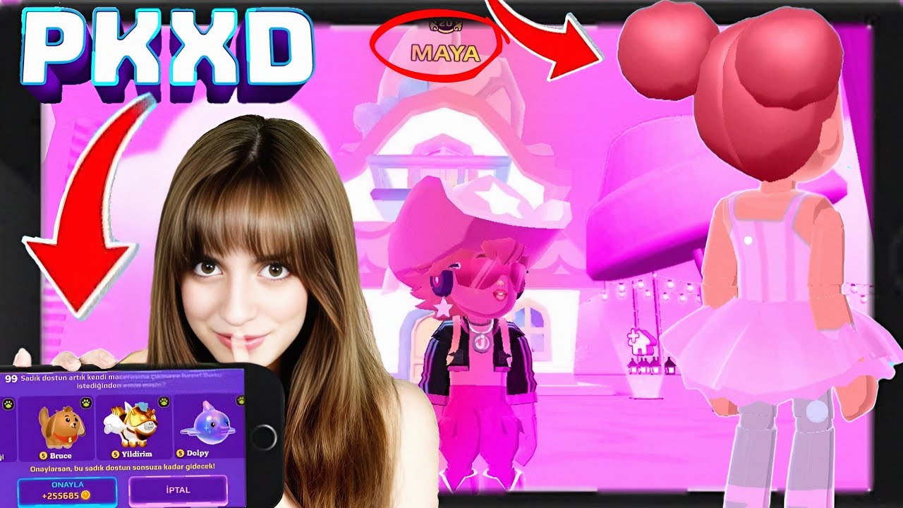 PK XD MAYA'NIN HESABINDAKİ PEMBE OLMAYAN HERŞEYİ SATTIM VE SİLDİM !? | ÖZGÜŞ TV