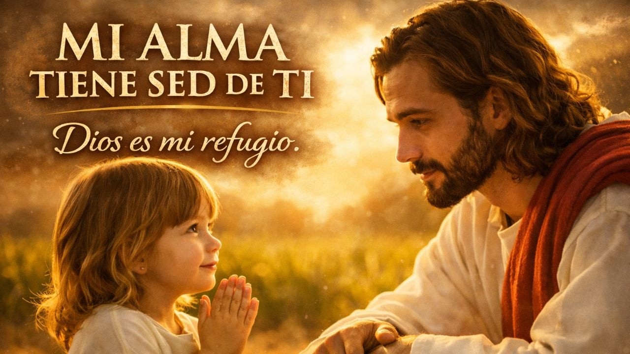 MI ALMA TIENE SED DE TI 🙏 Salmo 63 — Oración Bíblica Cinematográfica con Jesús