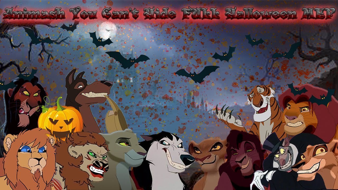 Animash You Can't Hide FULL Halloween MEP
