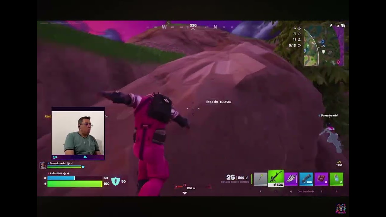Una de mis mejores partidas este CAPÍTULO 7 FORTNITE con el Gemelo