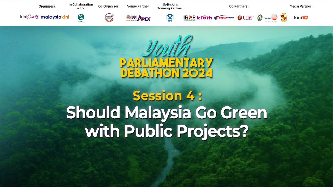 Should Malaysia Go Green with Public Projects? - The Fourth Session of YPD 2024