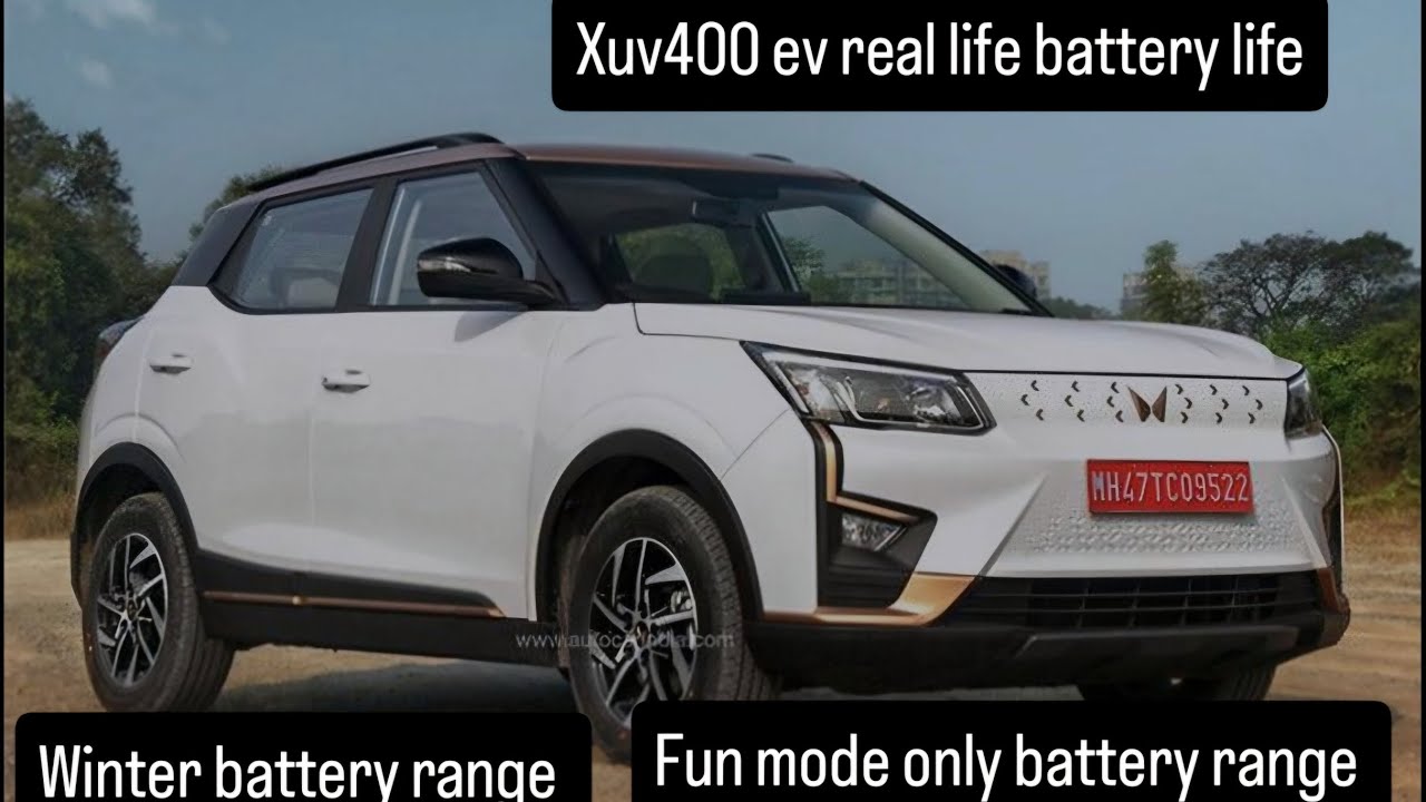 mahindra XUV400 EV real life review for battery range. real life drive long review.