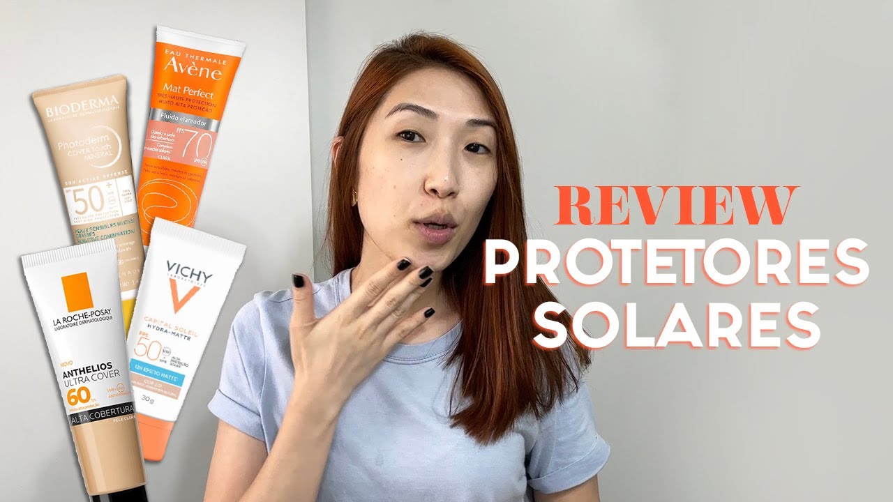 REVIEW l Protetores solares faciais com COR - La Roche-Posay, Vichy, Avène, Bioderma e Skinceuticals