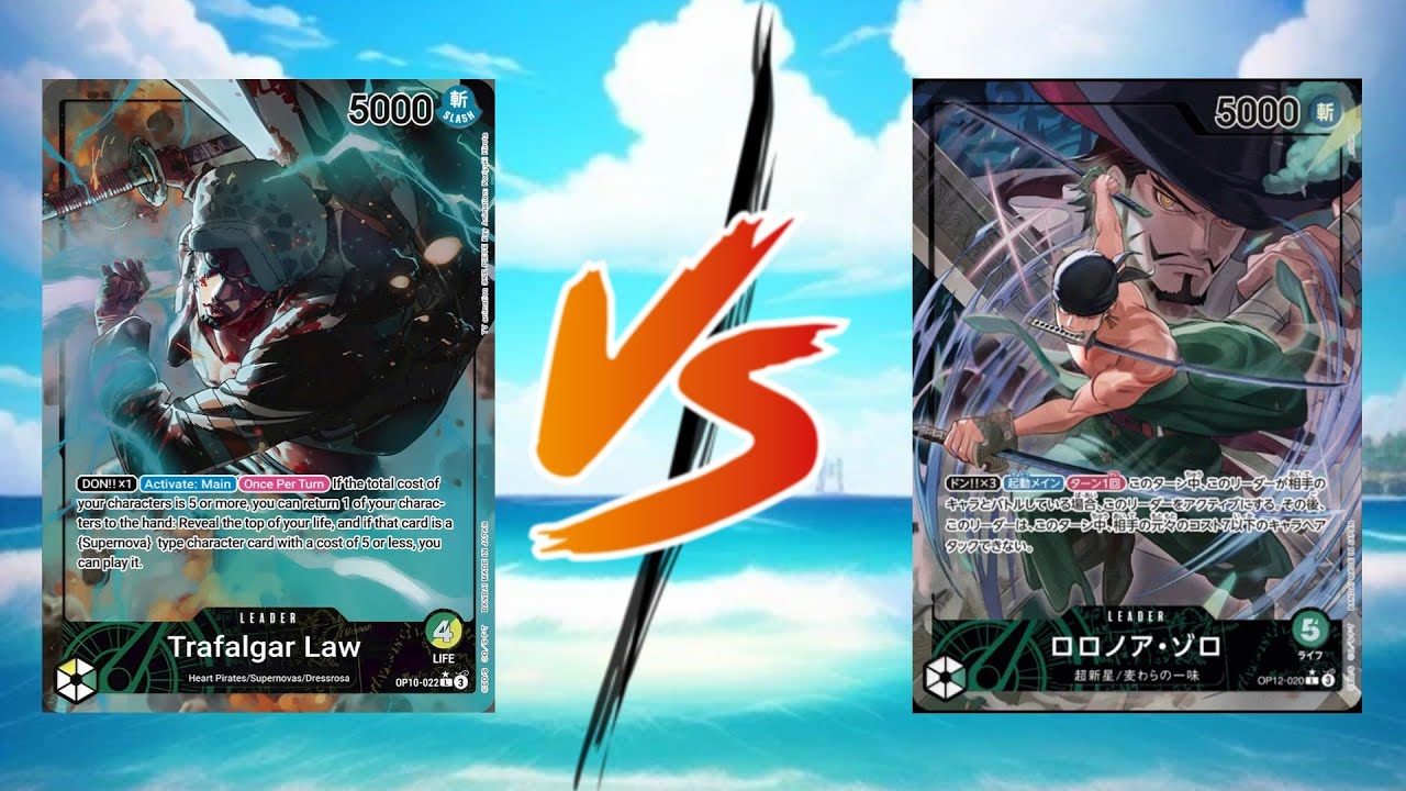 One Piece - Flagship Battle G/Y Law vs Zoro [OP12]