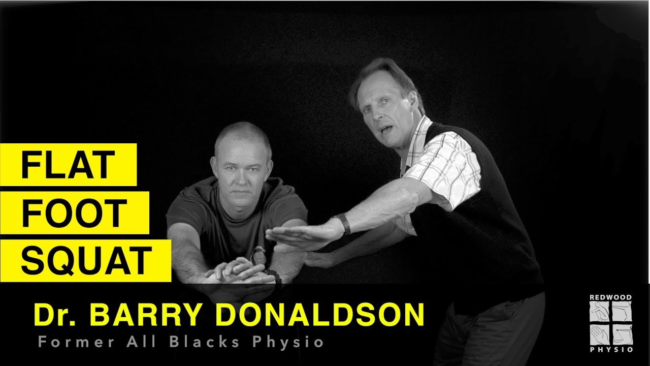 How to do a Flat Foot Squat like a pro with former All Blacks physio