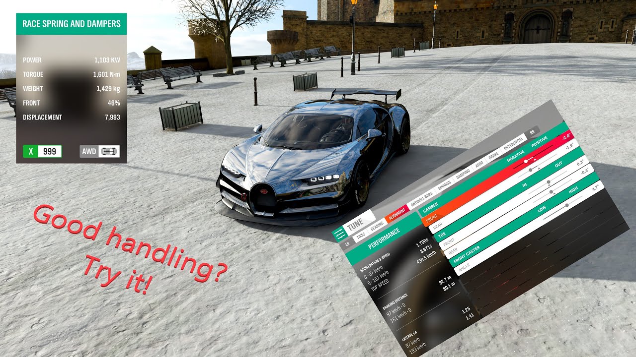 Forza Horizon 4 - 2018 Bugatti Chiron - Pro Tune