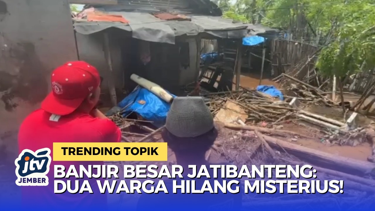 Status Tanggap Darurat! Detik-detik Arus Sungai Patemon Seret Warga