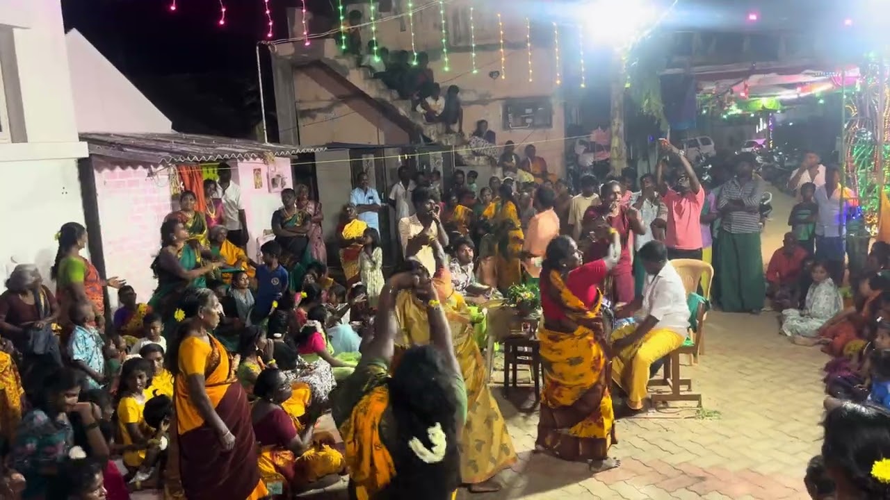 மகா காளியம்மன் கலைக்குழு இளவரசி பரமேஸ்வரின் கும்மிப்பட்டு #kummipattu #folksong #madurai 