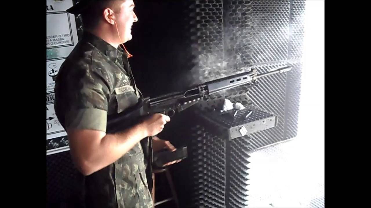 RAJADA DE FUZIL 7,62mm (FUZIL AUTOM&Aacute;TICO LEVE - FAL 7,62)