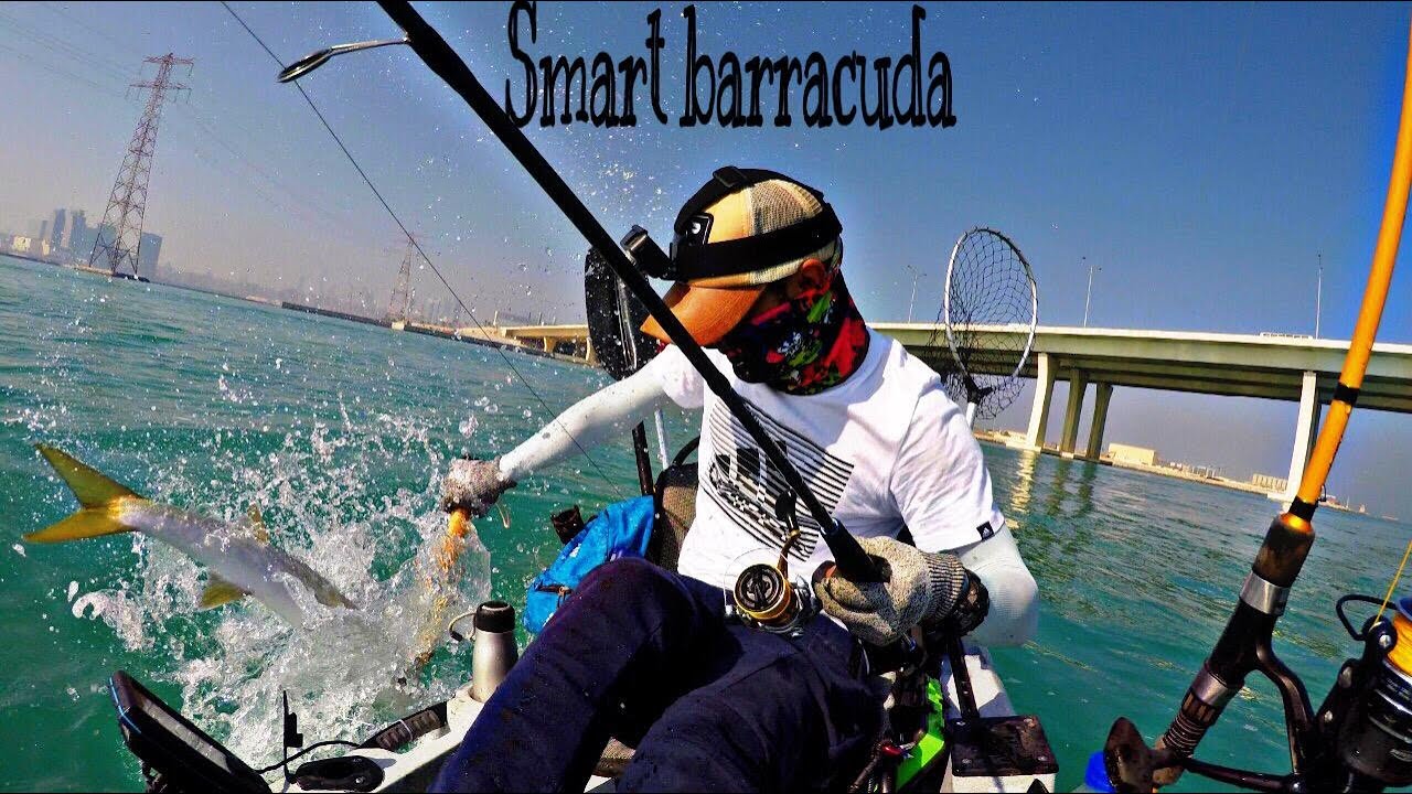 Kayak Fshing -  Casting Jigging & Live Baits \ صيد بالكاياك كاستنج وجيقينق وطعم حي