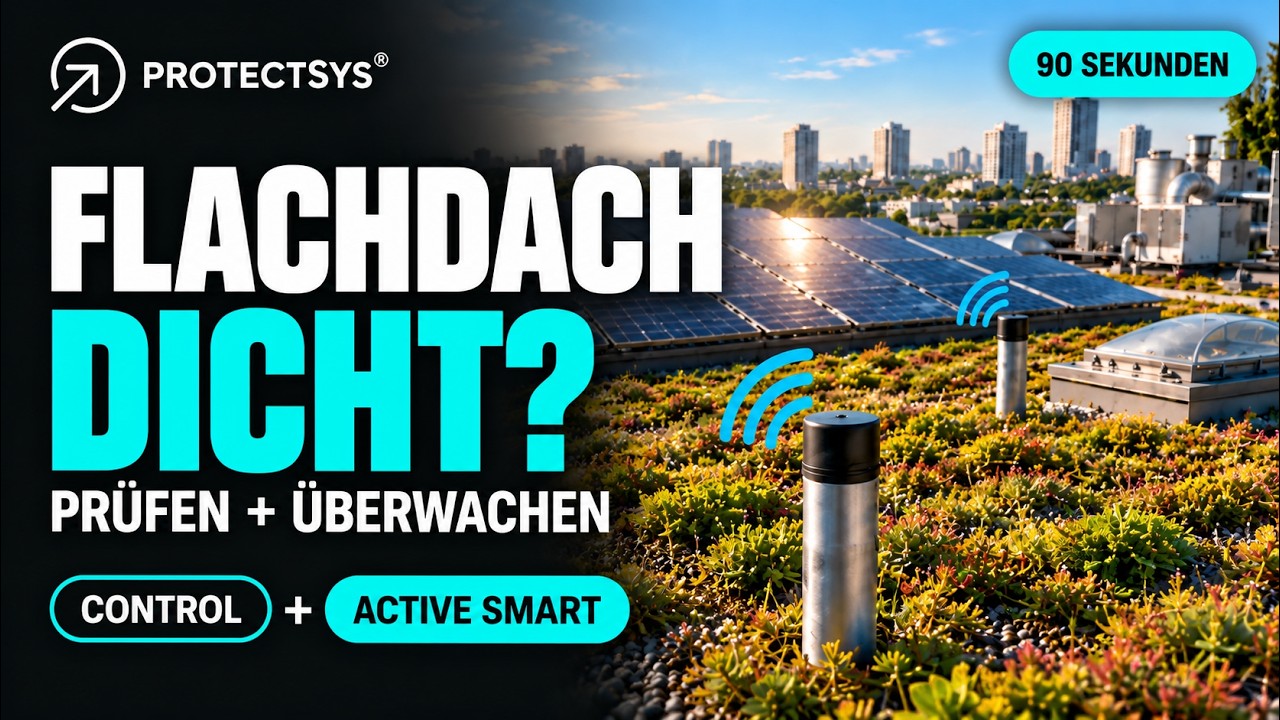 Flachdach-Leckagen verhindern: Dichtigkeitspr&uuml;fung & Monitoring f&uuml;r Planer & Bauherren