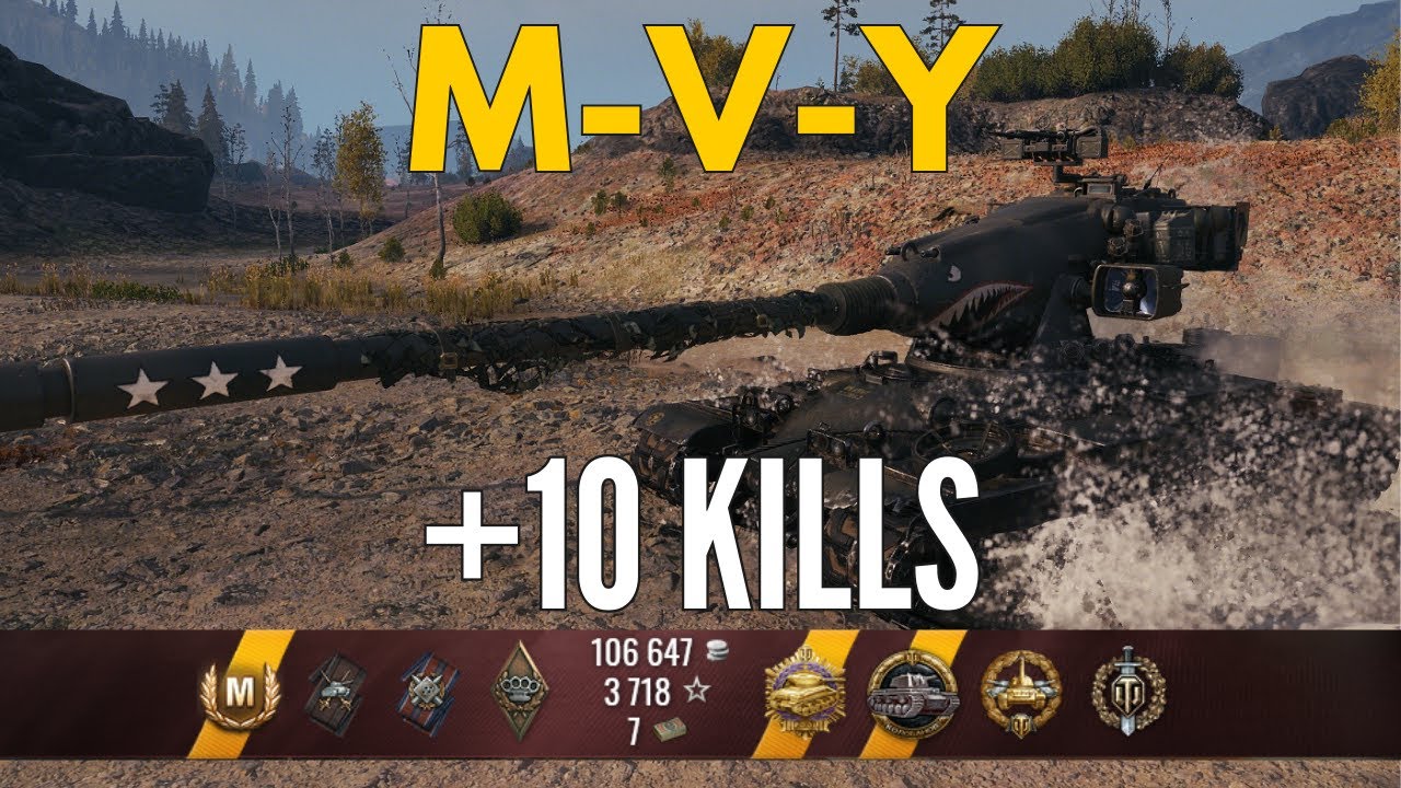 Pro Tips: Mastering M-V-Y Gameplay +10 Kills - WORLD OF TANKS