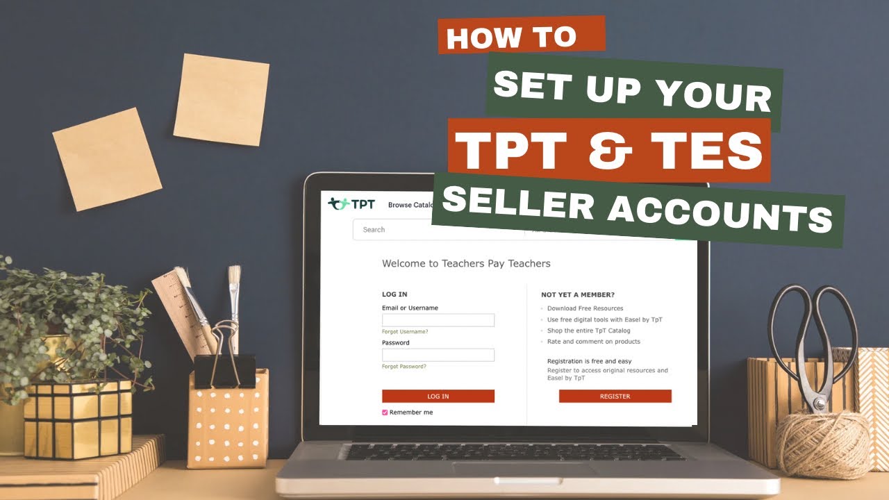 How to set up your TPT & TES seller accounts in 2023 | Full Tutorial