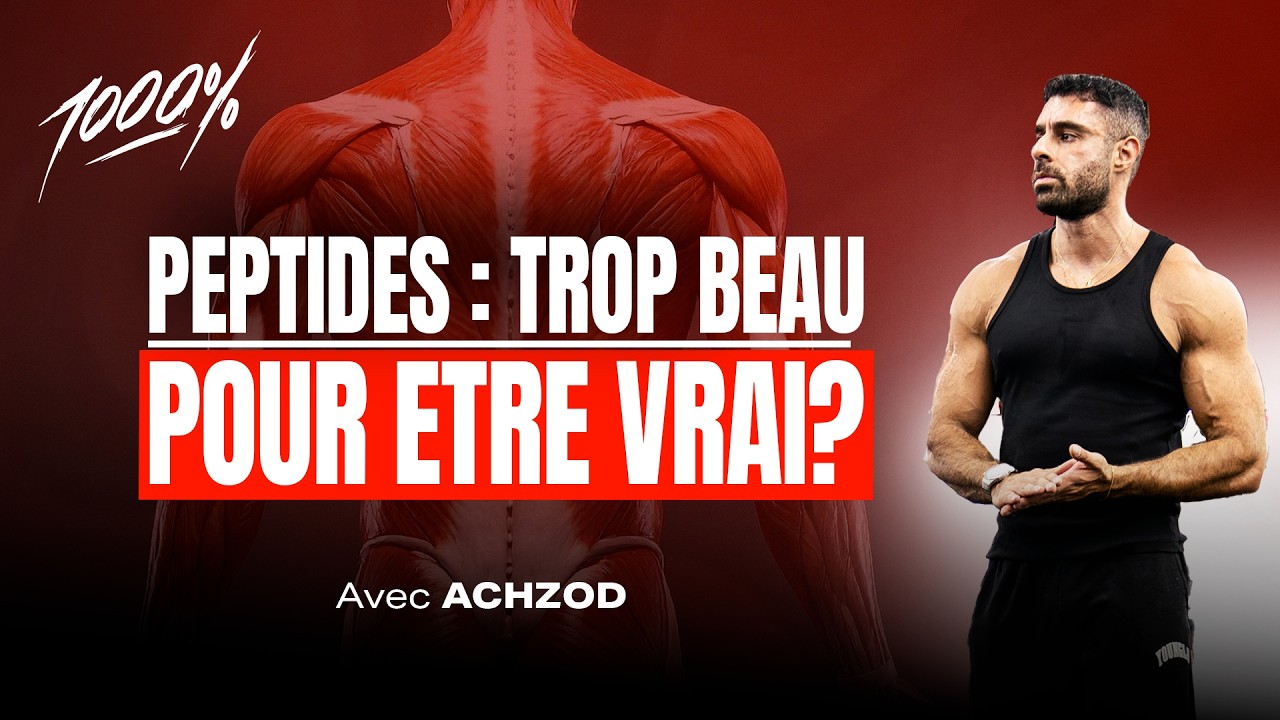 PEPTIDES , HORMONES , BLESSURES : QUAND LA MUSCU RENCONTRE LA KINE AVEC ⁨@achzod⁩