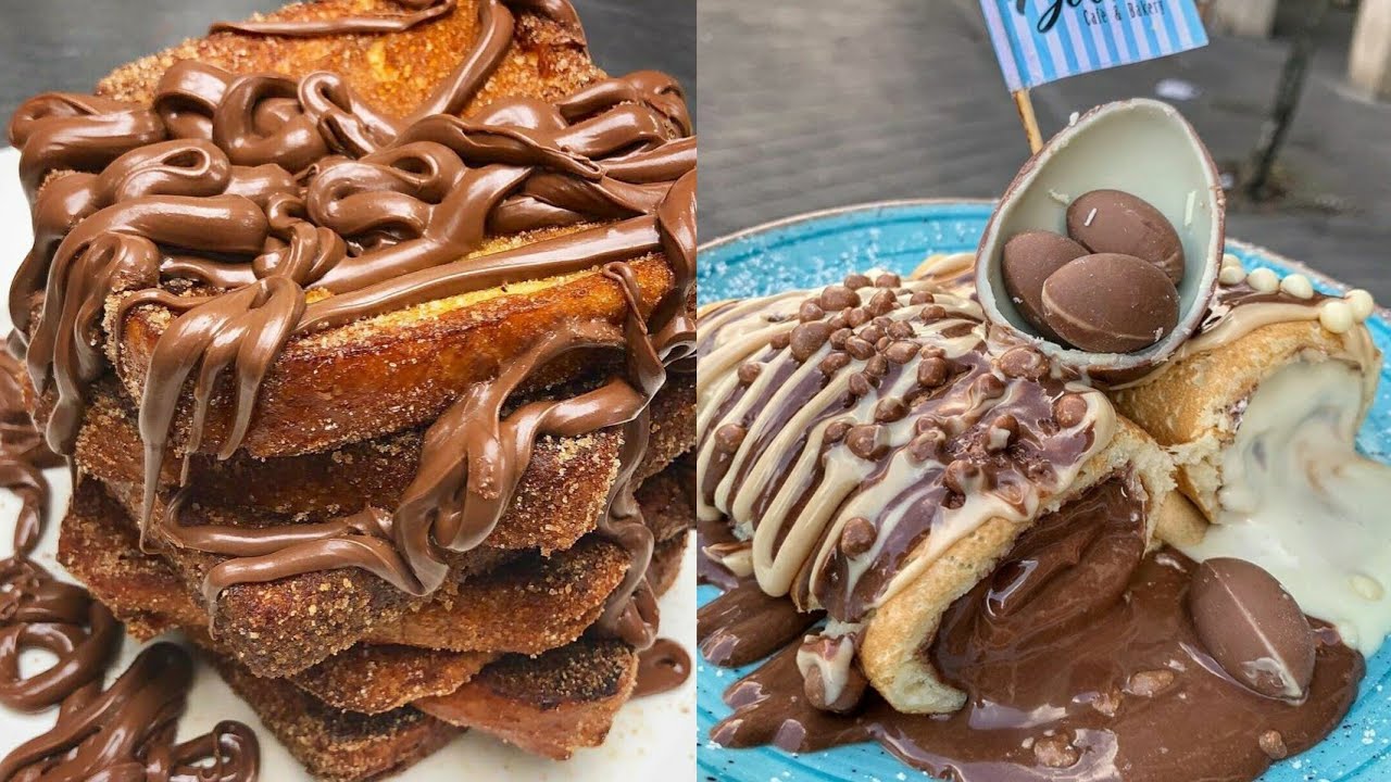 Top 10+ Chocolate Dessert Cake Decorating Ideas | Most Yummy Nutella Pancake Kinder Food Compilation