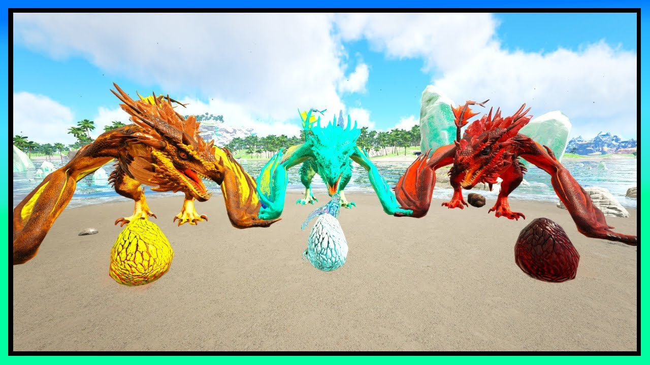 Crystal Wyvern Eier einfach klauen + Baby aufziehen | Kompletter Guide | Ark