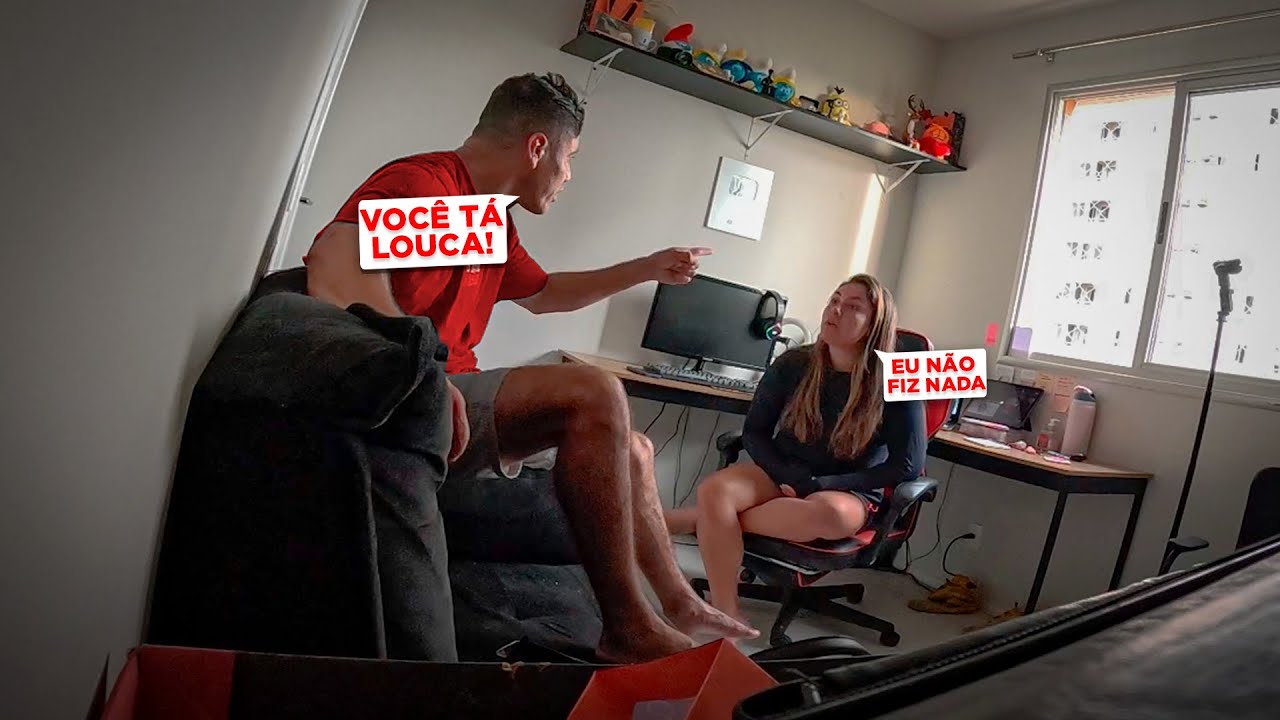 TROLLEI MINHA NAMORADA FINGINDO TER CI&Uacute;MES DOS MEUS AMIGOS&hellip;