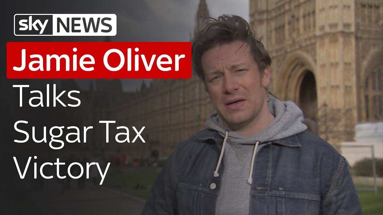Jamie Oliver Talks The Sugar Tax
