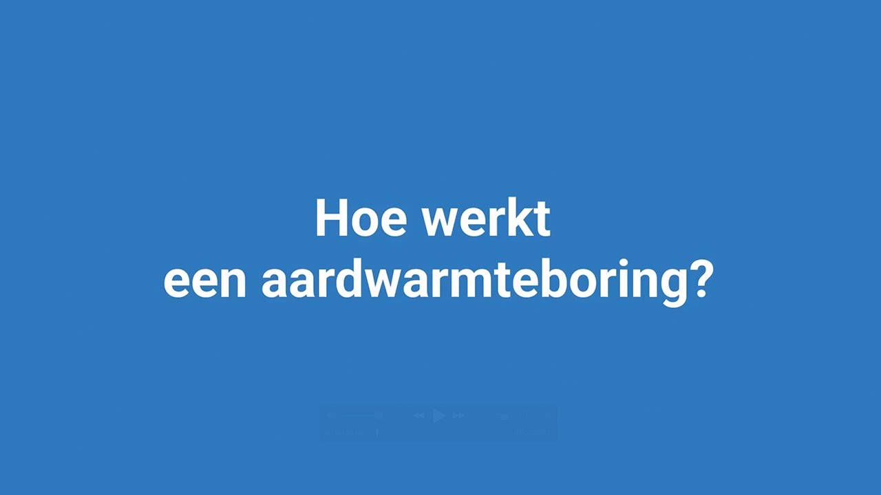 Hoe werkt een aardwarmte boring? | ARA Boringen