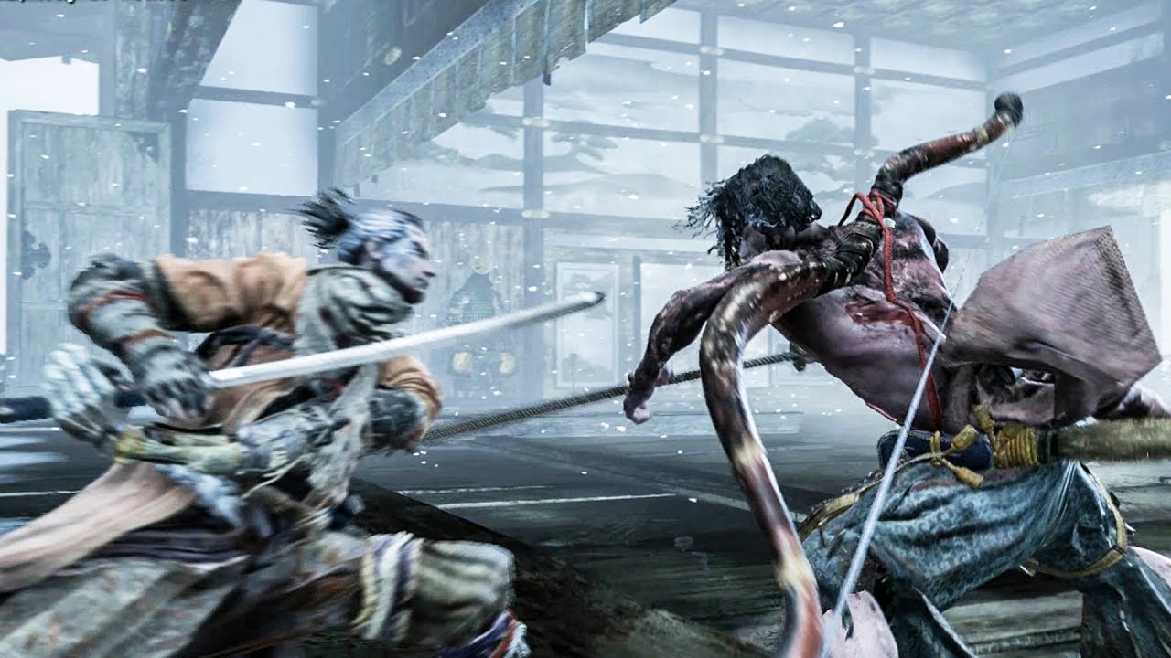 Sekiro - Attack 01 Vs Genichiro Ashina (Charmless / No Damage)